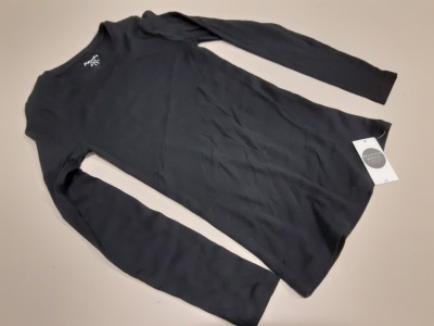 50 X BRAND NEW PEACOCKS MATERNITY TOPS ALL BLACK IN VARIOUS SIZES
