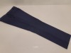 15 X BRAND NEW BURTONS NAVY SLIM FIT SUIT PANTS IN SIZE 34S / 36R / 32R AND 34L