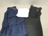 21 PIECE MIXED LOT CONTAINING TOPSHOP WOMENS WHITE SHIRTS AND MANGO VESTIDO INNS AND SHOWCASE DRESSES ETC.