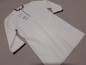 40 X BRAND NEW NEXT LADIES WHITE STRECH TOPS IN SIZE UK 8 / 10 - RRP £24.00pp