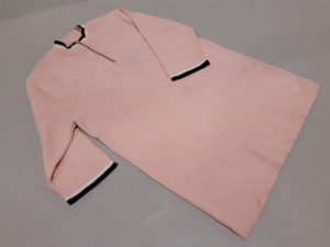 40 X BRAND NEW NEXT LADIES BLUSH COLOURED STRECH TOPS IN VARIOUS SIZES - RRP £24.00pp