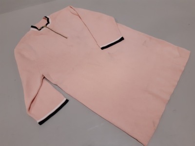 40 X BRAND NEW NEXT LADIES BLUSH COLOURED STRECH TOPS IN VARIOUS SIZES - RRP £24.00pp