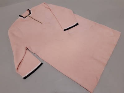 40 X BRAND NEW NEXT LADIES BLUSH COLOURED STRECH TOPS IN VARIOUS SIZES - RRP £24.00pp