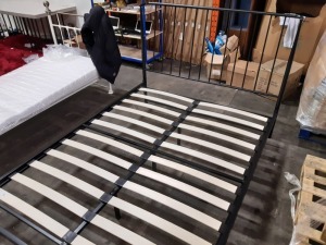 1 X IDA KING SIZE BED IN BLACK