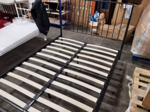 1 X IDA KING SIZE BED IN BLACK