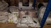 3 X BRAND NEW RINGLEY TEAL PIPPA CUSHION, 2 X BRAND NEW RINGLEY NATURAL BRAXTON CUSHION, 2 X BRAND NEW FLOWER PRINT CUSHIONS, 2 X BRAND NEW RINGLEY SILVER BIRCH ROUCHED THROW AND 2 X BRAND NEW RINGLEY DUSKY PINK PIPPA PLEATED THROW
