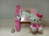 25 X BRAND NEW BOXED HELLO KITTY WATCHES WITH A HELLO KITTY TOY