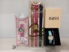 26 X BRAND NEW CHRISTIAN LACROIX WATCH STRAPS IN BRONZE, PINK AND BLUE, 4 X BOXED OASIS WATCHES AND 7 X BOXED HELLO KITTY WATCHES