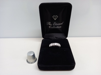 91 X BRAND NEW AVON KAYLA DIAMOND RING SIZE 10