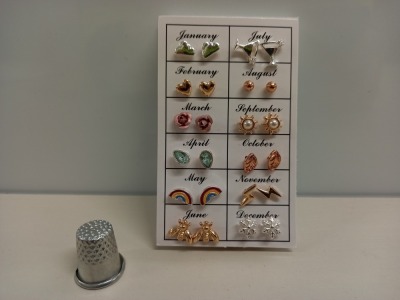 110 X BRAND NEW AVON DEE EARRING GIFTSET - 12 X PAIRS OF EARRINGS