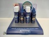 9 X BRAND NEW ALTERNA HAIR SETS INCLUDES - 4 X ANTI - STATIC SPRAY, 4 X THERMAL TREATMENT OIL, WITH SET STAND