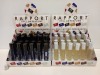 12 X SETS OF 24 X RAPPORT ROLL ON PERFUME IN VARIOUS COLOURS IE SILVER, SPOT AND PLATINUM