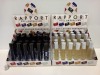 12 X SETS OF 24 X RAPPORT ROLL ON PERFUME IN VARIOUS COLOURS IE SILVER, SPOT AND PLATINUM