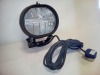 10 X BRAND NEW DEFENDER 240V HALOGEN HEAD PORTABLE SITE LAMPS / WORKLIGHTS WITH 5M CABLE, 13A PLUG (CODE E58059) - IN 1 CARTON