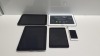 1 X APPLE IPAD, 1 X 10" SAMSUNG TABLET, 1 X IPAD MINI, 1 X 10" TOSHIBA TABLET AND 1 X APPLE IPHONE ALL FOR SPARES