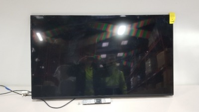 1 X TOSHIBA LCD COLOUR TV 40" (HAS BEEN PLUGGED IN BUT WILL NOT TURN ON - CONSIDER FOR SPARES & REPAIRS)