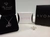 50 X BRAND NEW AVON NADIA HOROSCOPE RING - SCORPIO AND 30 X BRAND NEW AVON SHAR DIAMOND INITIAL NECKLACE R