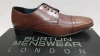 10 X PAIRS OF SHOES IE - 5 X BRAND NEW BURTON MENSWEAR BROWN LEATHER FORMAL SHOES UK SIZE 9 AND 5 X BRAND NEW BURTON MENSWEAR BROWN LEATHER FORMAL SHOES UK SIZE 7