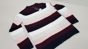 24 X BRAND NEW DOROTHY PERKINS MULTI COLOURED KNITTED JUMPER IN VARIOUS SIZES TOTAL RRP £624.00