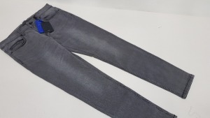 10 X BRAND NEW ONLY & SONS GREY DENIM JEANS UK SIZE 33/32