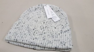 65 X BRAND NEW TOPSHOP GREY NEPPY BEANIE SIZE ONE