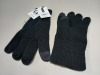 61 X BRAND NEW TOPMAN BLACK WINTER GLOVES SIZE S/M TOTAL RRP £488.00