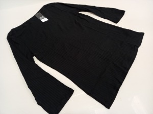 20 X BRAND NEW DOROTHY PERKINS BLACK JUMPER UK SIZE 18 TOTAL RRP £240.00