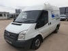 WHITE FORD TRANSIT 100 T280 FWD. ( DIESEL ) Reg : YG12 HFO, Mileage : 98065 Details: WITH 1 KEY NO MOT WITH LOG BOOK AIR CONDITIONING FIRST REGISTERED 13/04/2012 2198CC - 4