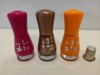 APPROX 450 X BRAND NEW NAIL POLISH IN VARIOUS COLOURS - RRP £900.00 (TRAY NOT INCLUDED)