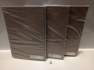 26 X BRAND NEW MOCHA DEEP FITTED SHEETS IN SIZE SINGLE