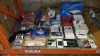 LARGE LOT CONTAINED ON HALF A BAY TO INCLUDE - (PLUSTEK) COPY PRINTER, 16 CHANNEL GPS RECEIVER, AMPLIFIER KIT, PARKING SYSTEM, GAME CONTROLLERS, VODAFONE HANDS FREE CAR KIT, SPORTS WIRELESS EAR BUDS ETC