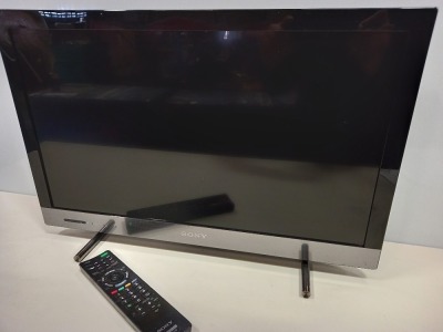 1 X 26" SONY BRAVIA TV WITH CABLING AND REMOTE IN WORKING ORDER WITH AERIAL