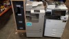 1 X (CANON 4025I) IMAGE RUNNER ADVANCE PHOTOCOPIER WITH BRAND NEW BLACK 4 DRAW FILING CABINET AND FILES