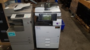 1 X (RICOH MP 4054) PHOTOCOPIER WITH A4 & A3 TRAYS