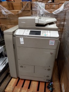 1 X CANON C7065I IMAGE RUNNER ADVANCE PHOTOCOPIER WITH FEEDER TRAY - CONTAINED OVER 2 PALLETS