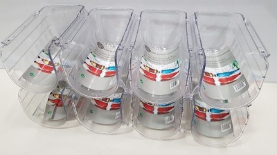 144 X BRAND NEW BOTTLE/WINE ORGANISERS IN 8 BOXES