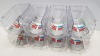 144 X BRAND NEW BOTTLE/WINE ORGANISERS IN 8 BOXES
