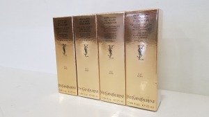 12 X BRAND NEW YVES SAINT LAURENT ( B20 IVORY) ALL HOURS FOUNDATION - 25ML