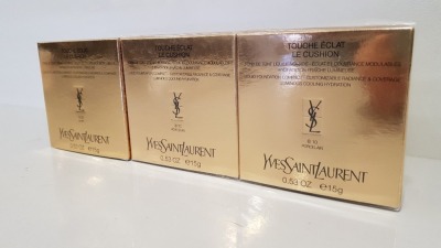 16 X BRAND NEW YVES SAINT LAURENT ( B20 IVORY) COMPACT LIQUID FOUNDATION - 15G