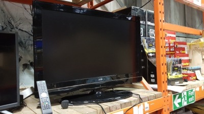 CELLO 37" WIDESCREEN LCD TV WITH DVD & REMOTE / LEADS - C3738FV2 - NOTE ITEM HAS BEEN REFURBISHED BY MANUFACTURER