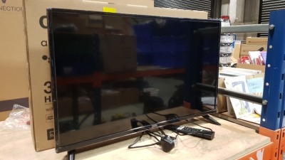 CELLO 32" HD READY ANDROID TELEVISION WITH REMOTE & LEADS- NOTE ITEM HAS BEEN REFURBISHED BY MANUFACTURER