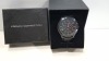5 X BRAND NEW FRENCH CONNECTION GENUINE LEATHER STRAPPED WATCH PRODUCT CODE: FC1187BB