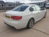 WHITE BMW 320I M SPORT. Reg : FX57ZXZ Mileage : 134997 Details: ENGINE SIZE: 1995CC, 2 KEYS, NO V5, FULL SERVICE HISTORY, SAT NAV, CLIMATE CONTROL, CRUISE CONTROL, MOT UNTIL 21/01/2022 - 2