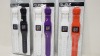 APPROX 450 X BRAND NEW RUBZ SETS OF 2 WATCH STRAPS - IN 10 BOXES