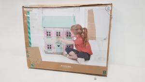 8 X LITTLE TOWN WOODEN DOLLS HOUSES - IN 8 BOXES (NOTE THESE ARE JDW ONLINE RETURNS - POSSIBLE MISSING PARTS & DAMAGES)