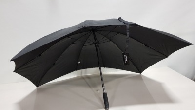 25 X 2 PERSON BLACK UMBRELLAS - PICK LOOSE