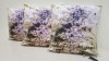 50 X BRAND NEW PARLANE PURPLE / BROWN ABSTRACT DESIGN FILLED CUSHIONS SIZE 43CM SQUARE - IN 2 CARTONS