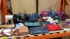 APPROX 50 X VARIOUS BRAND NEW LADIES BAGS & PURSES, BACKPACKS, CLUTCHBAGS AND SHOULDER BAGS ON A FULL SHELF INCLUDES RIVER ISLAND, HYPE & DOROTHY PERKINS