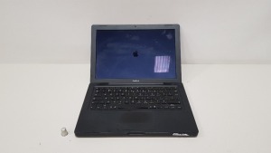 BLACK APPLE MACBOOK LAPTOP APPLE X O/S 250GB HARD DRIVE - WITH CHARGER