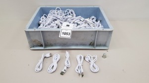 100 X BRAND NEW MICRO USB CABLES - IN ONE BOX